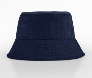 BEECHFIELD BF687 - EARTHAWARE® ORGANIC CORD BUCKET HAT Oxford Navy