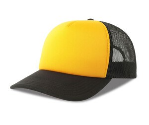 ATLANTIS HEADWEAR AT278 - Rapper-style cap Yellow/Black