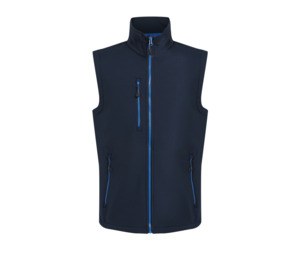 REGATTA RGA915 - NAVIGATE 2 LAYER SOFTSHELL BODYWARMER Navy / French Blue