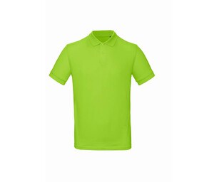 B&C BC400 - Men's 100% organic polo shirt Orchid Green
