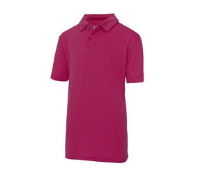 JUST COOL JC040J - Polo enfant respirant Hot Pink