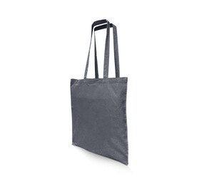 NEWGEN NG100 - RECYCLED COTTON TOTE BAG Heather Black